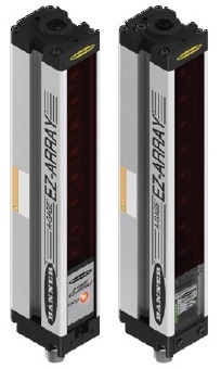 Banner Engineering Safety Light Screen Receiver; 1050mm Defined Area; 5mm Resolution; 4m Range; 12-30VDC; w/ Modbus RTU